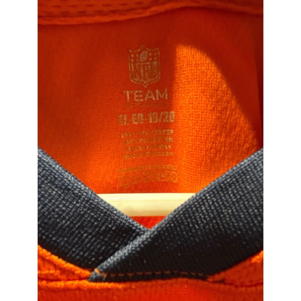 NFL Team Apparel Chicago Bears Orange Jersey Football Shirt Size XL - Picture 3 of 6